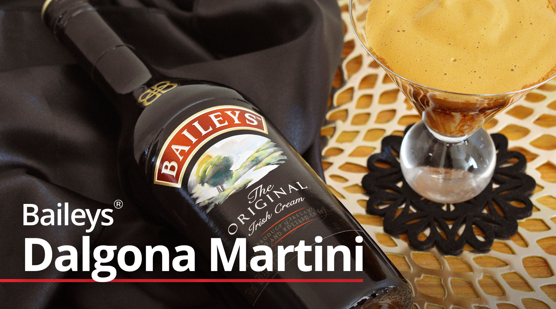 Baileys Dalgona Martini