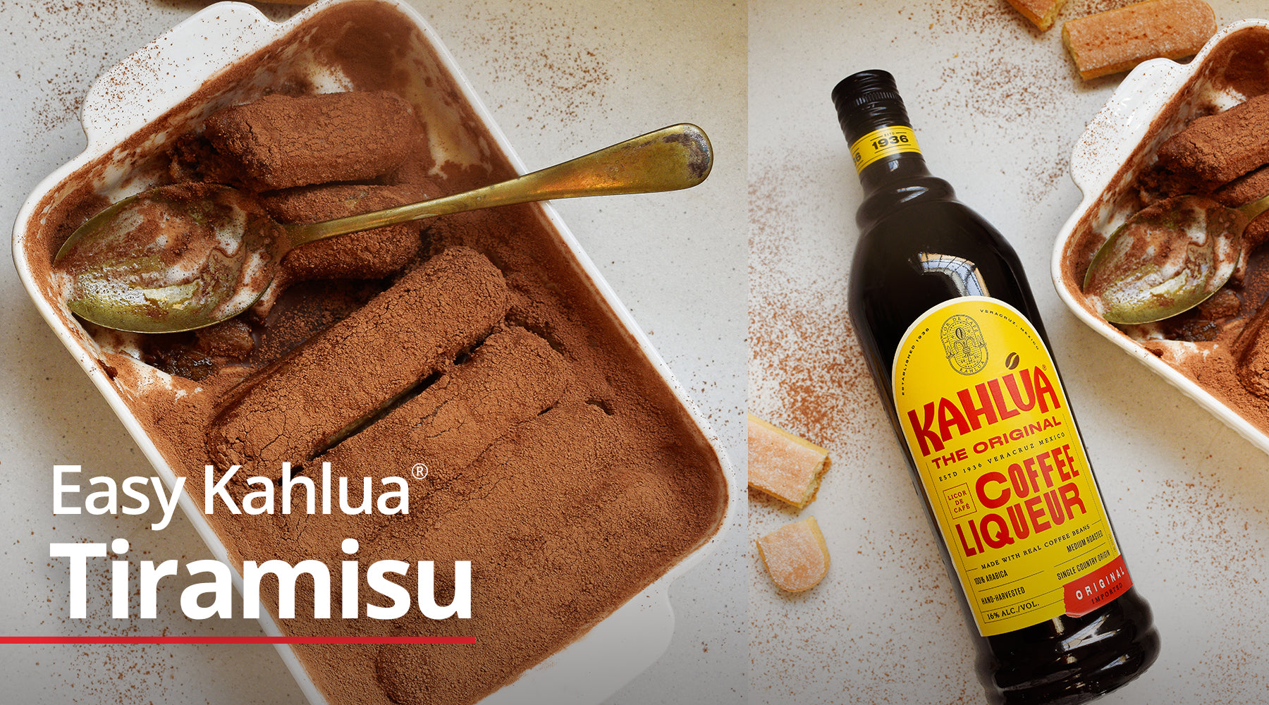 Easy Kahlua Tiramisu