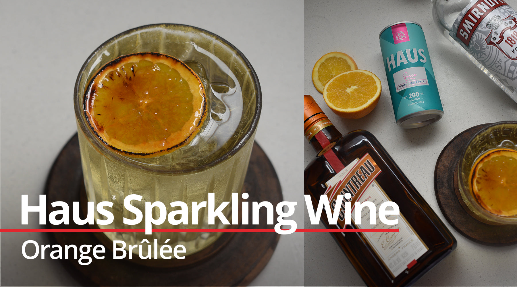 Haus Sparkling Wine Orange Brûlée