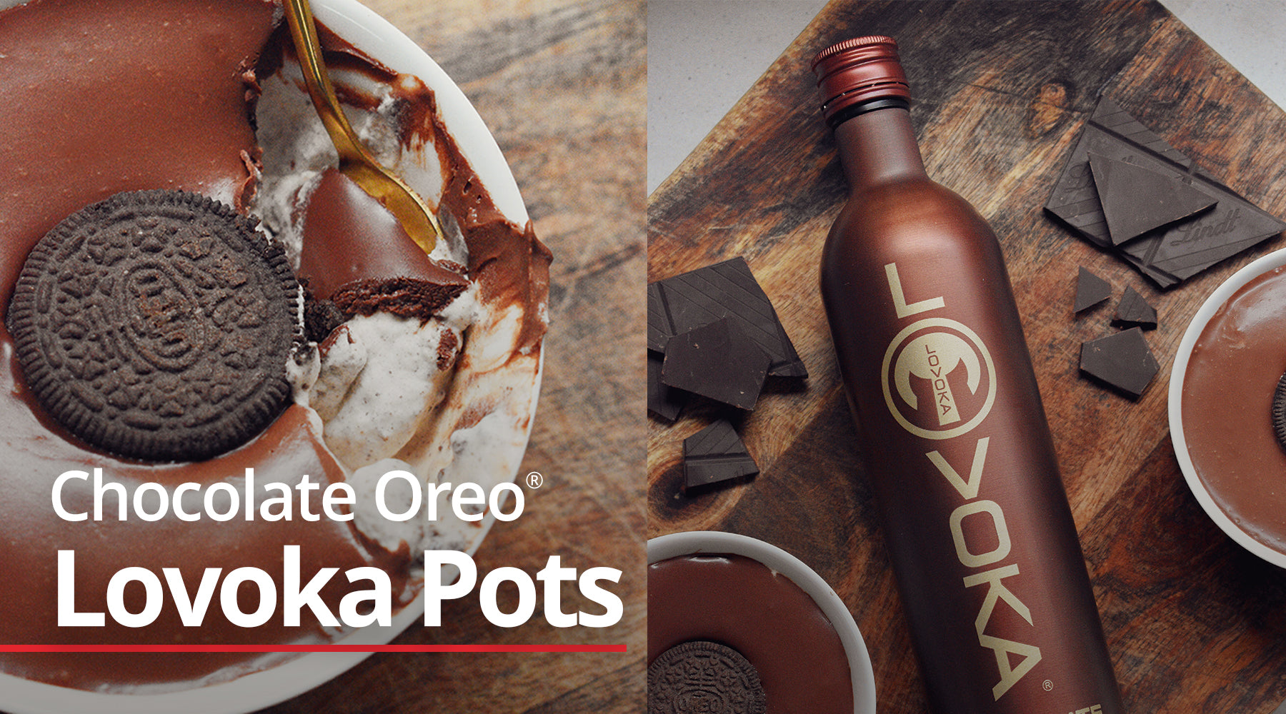 Chocolate Oreo Lovoka Pots