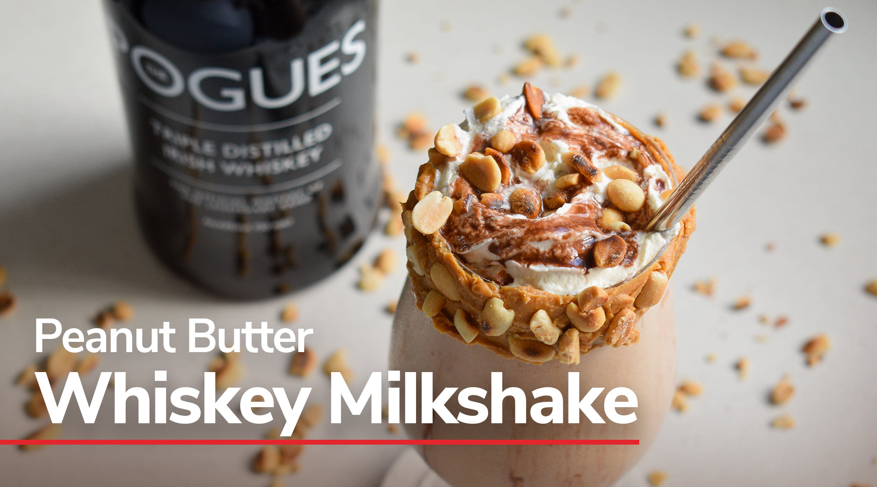 Peanut Butter Whiskey Milkshake