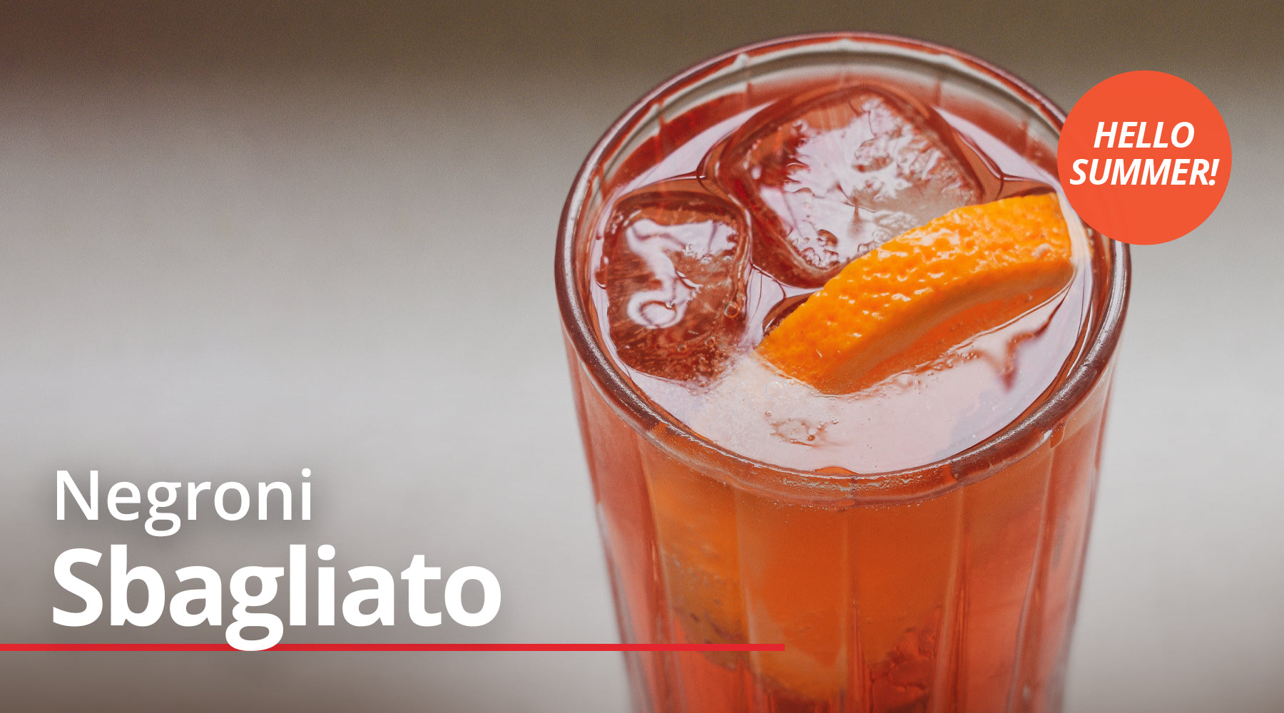 Negroni Sbagliato with Prosecco – Deeliver-style!
