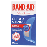 Buy Band-Aid Clear Strips 25 Online