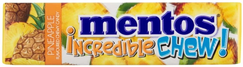 Mentos Incredible Chew - Pineapple 47g