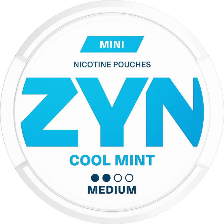 ZYN Mini Rich Nicotine Pouches - Medium 3mg - COOL MINT