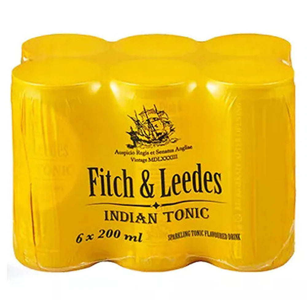 Fitch & Leedes Indian Tonic 200ml 6 Pack