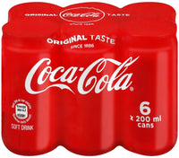 Coca Cola 200ml 6 Pack