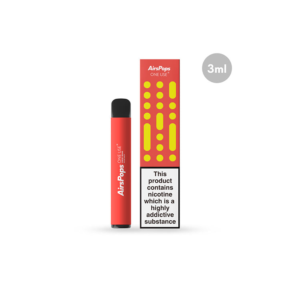 Airspops One Use 3ml - Chewy Beans 5%