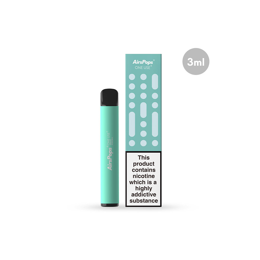 Airspops One Use 3ml - Menthol 5%