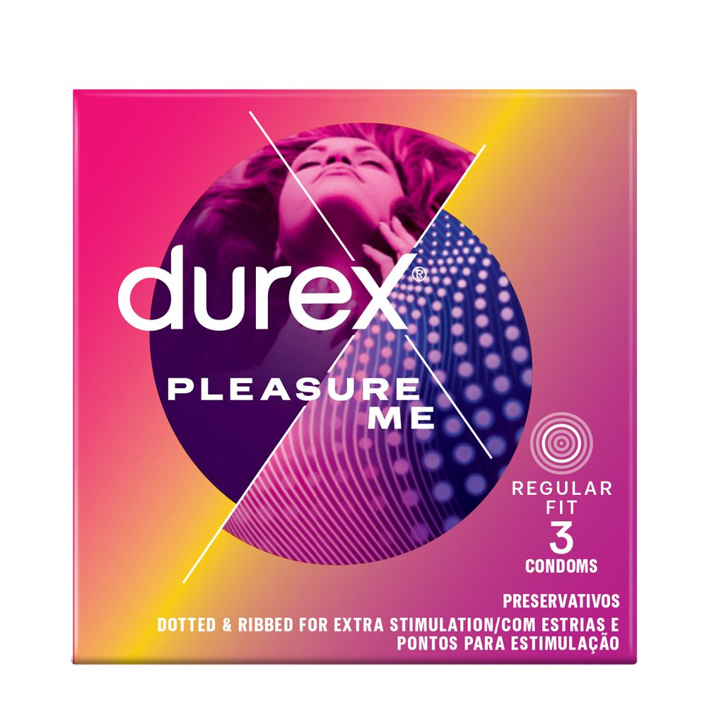 Durex Condoms Pleasure Me - 3 Pack