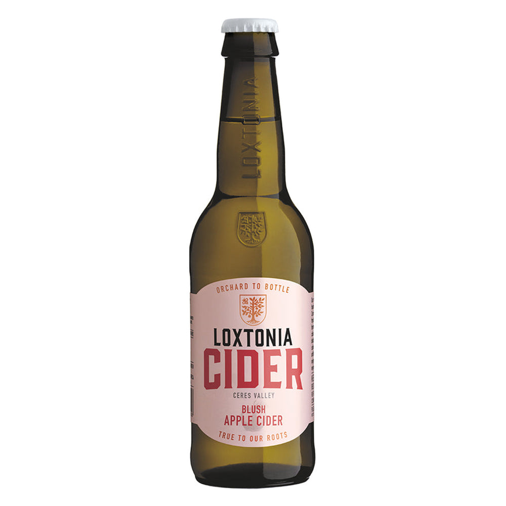 Buy Loxtonia Blush Apple Cider 340ml Bottle 4 Pack Online
