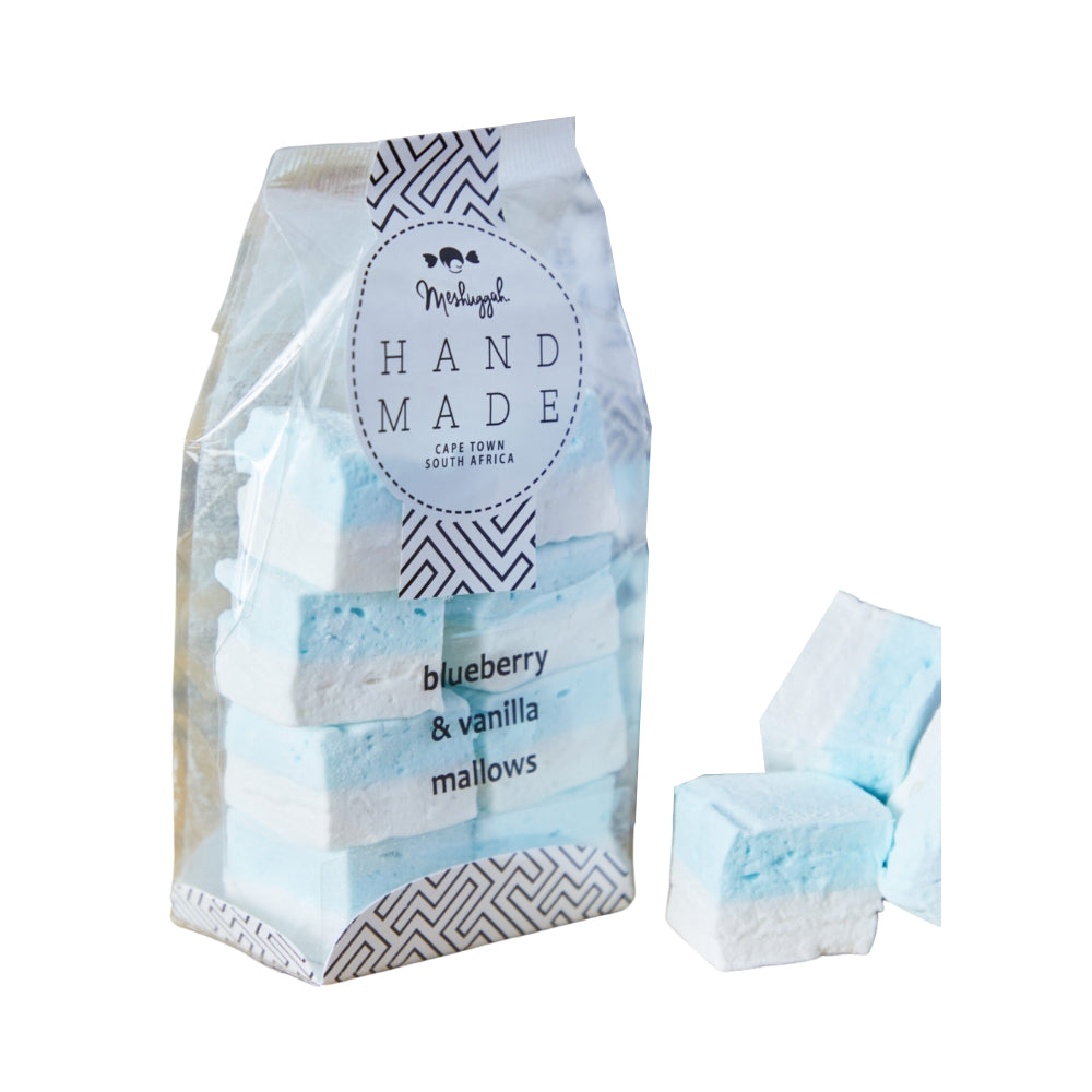 Meshuggah Blueberry & Vanilla Marshmallow Squares