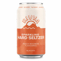 Buy Rivva Hard Seltzer 330ml Can 4 Pack - Peach Rooibos Online