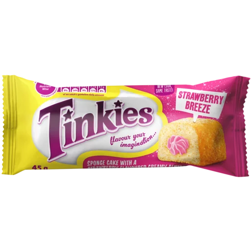 Tinkies Single 45g - Strawberry Breeze
