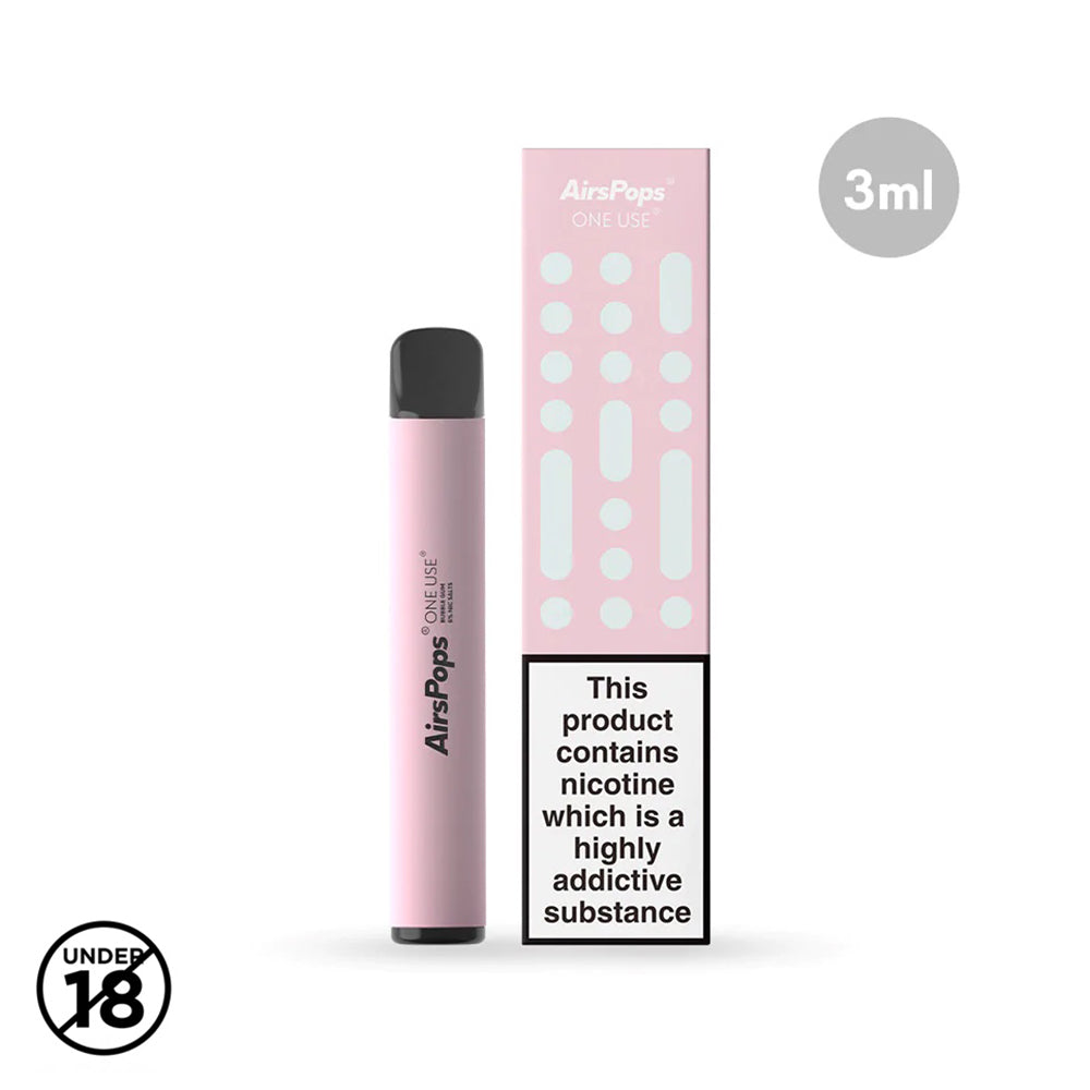 Buy Airspops One Use 3ml - Bubblegum 5% Online