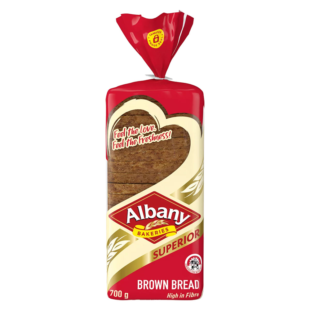 Buy Albany Superior Sliced Bread - Brown Online