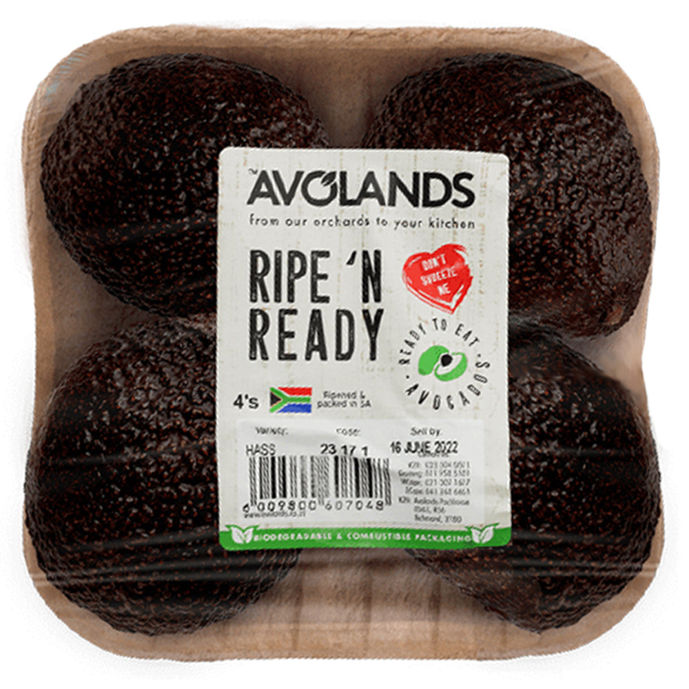 Buy Avolands Avocados Ripe n Ready 4 Pack Online