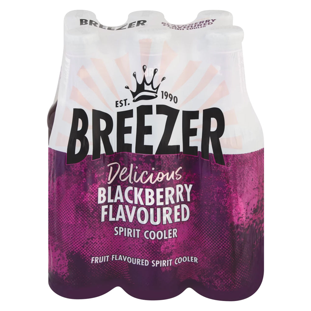 Buy Bacardi Breezer Blackberry 275ml Bottle 6 Pack Online