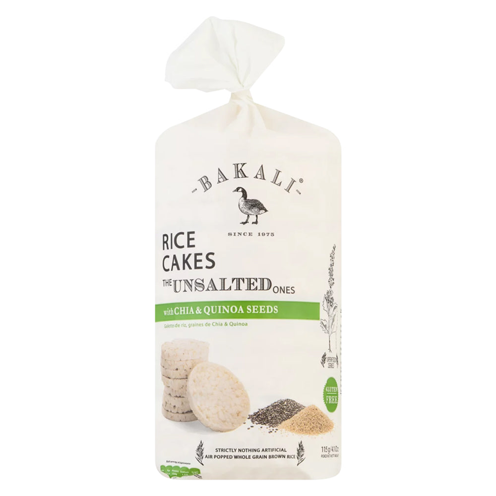 Buy Bakali Unsalted Rice Cakes 115g Online