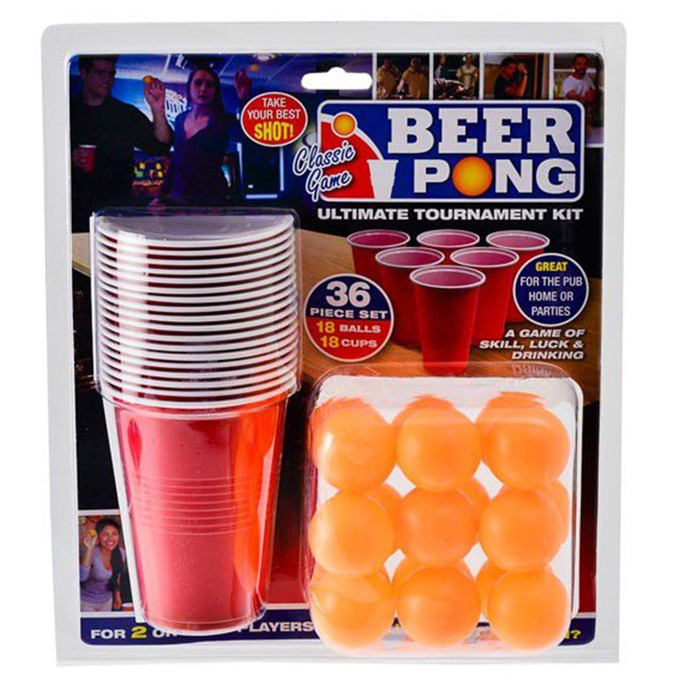 Buy Beer Pong Drinking Game 36 Piece Online