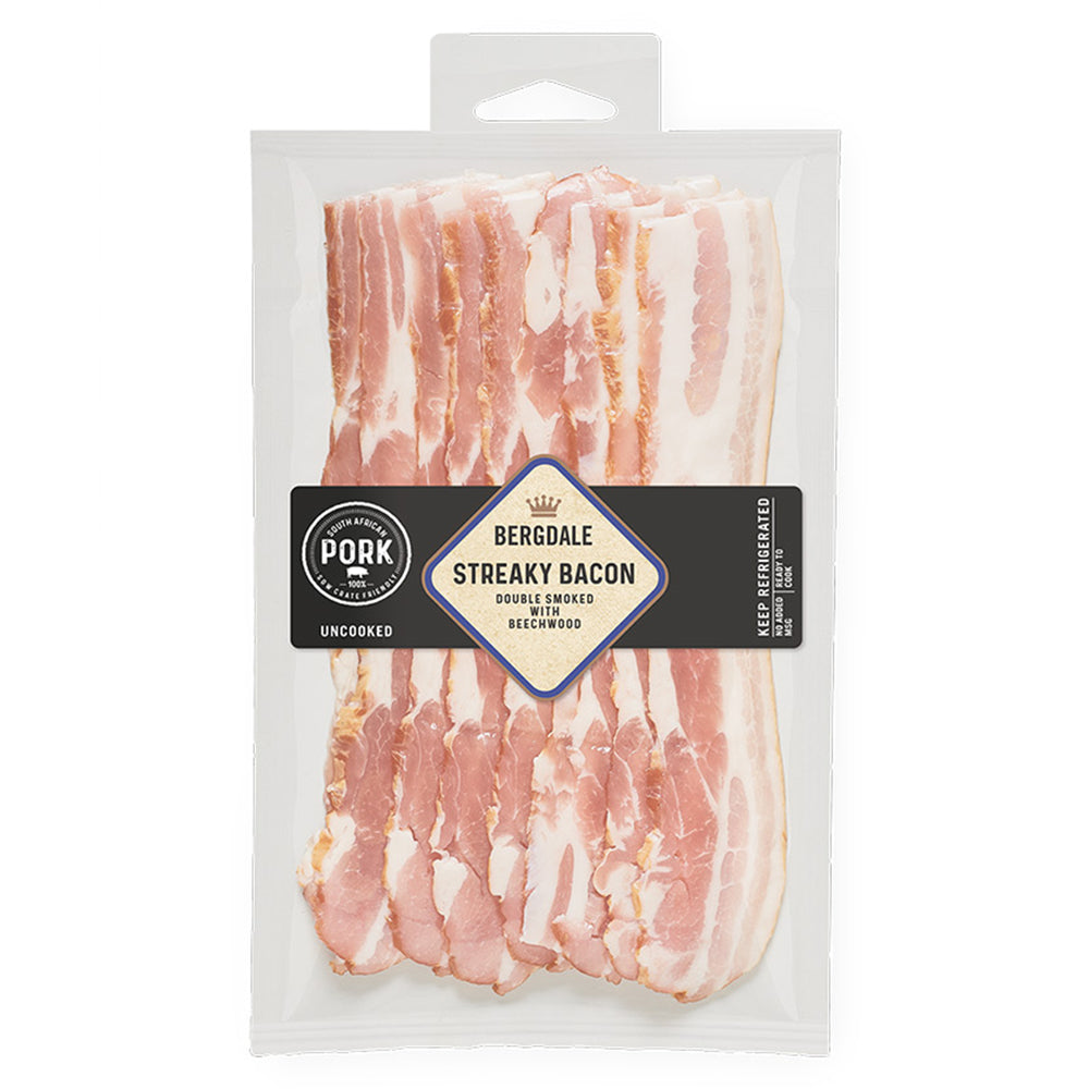 Buy Bergdale Streaky Bacon 200g Online