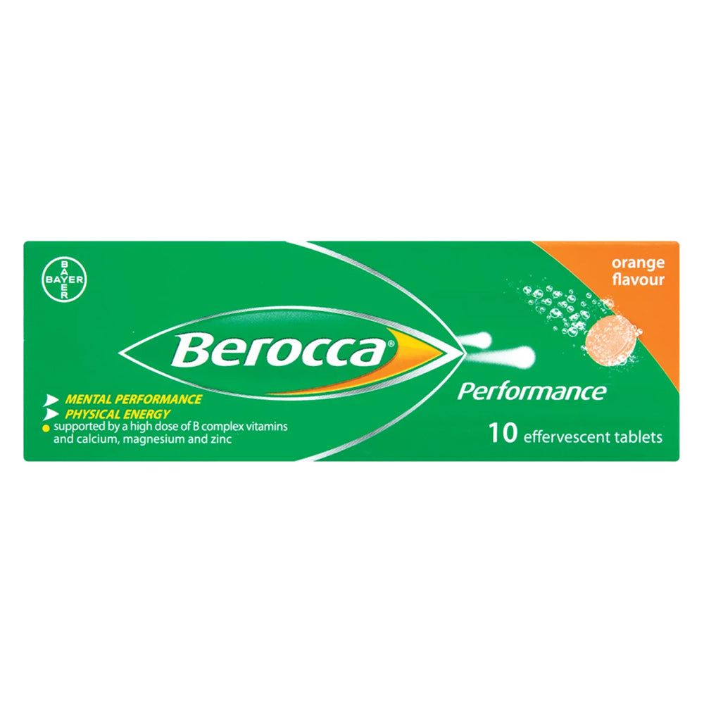 Buy Berocca Orange Effervescent Tablets 10s Online