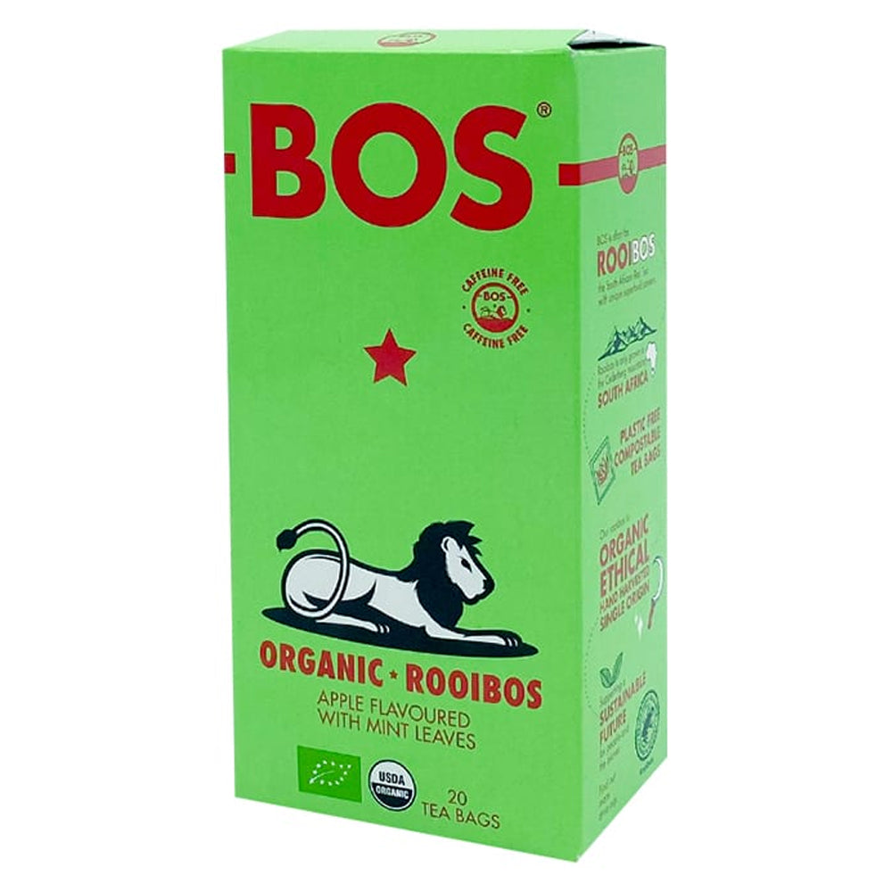 Buy BOS Organic Rooibos Dry Tea - Apple & Mint Online