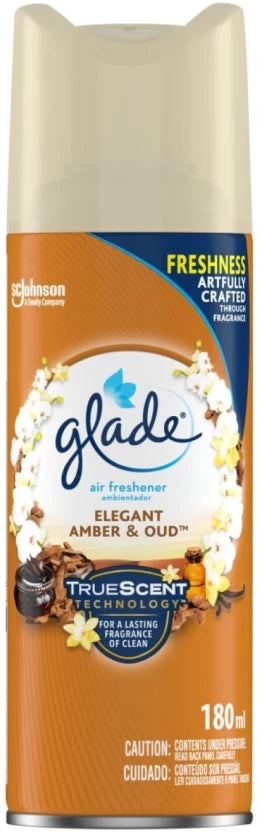 Glade Secret Garden Air Freshener Amber & Duo 180ml