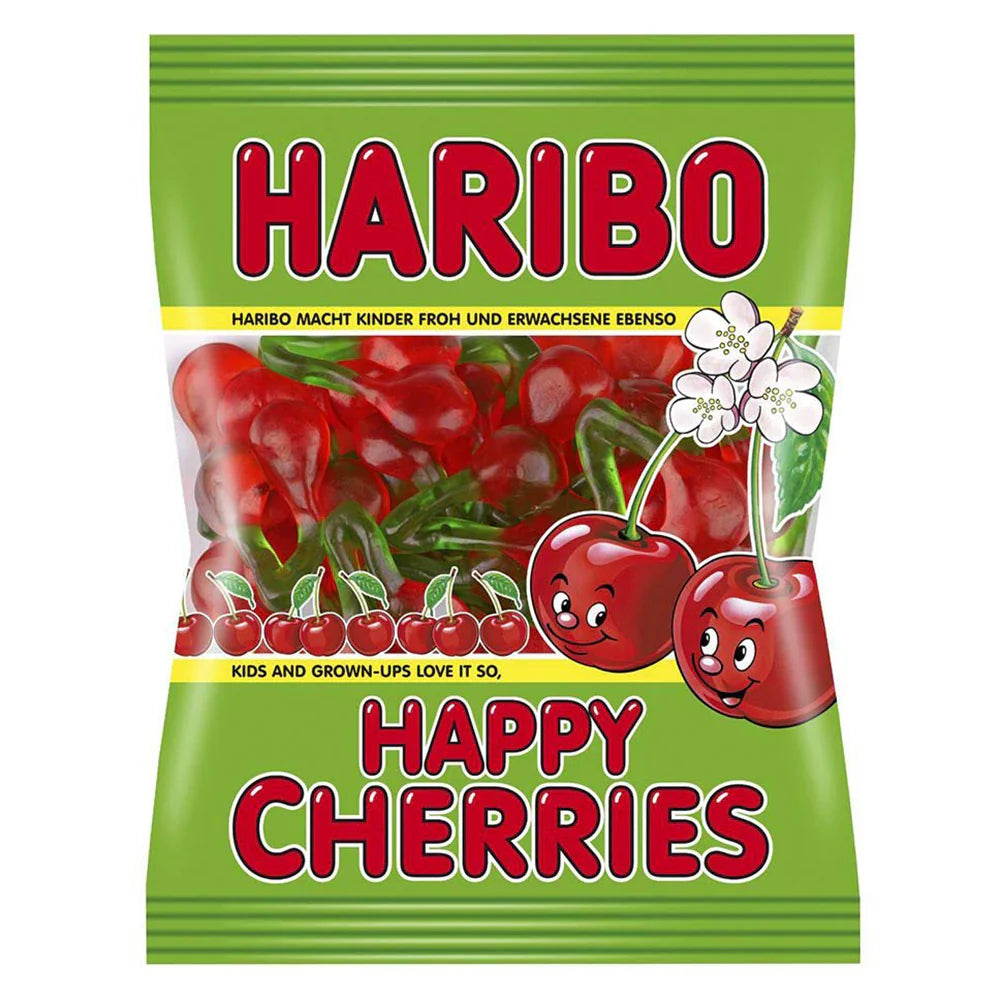 Haribo Happy Cherries Large Bag 200g