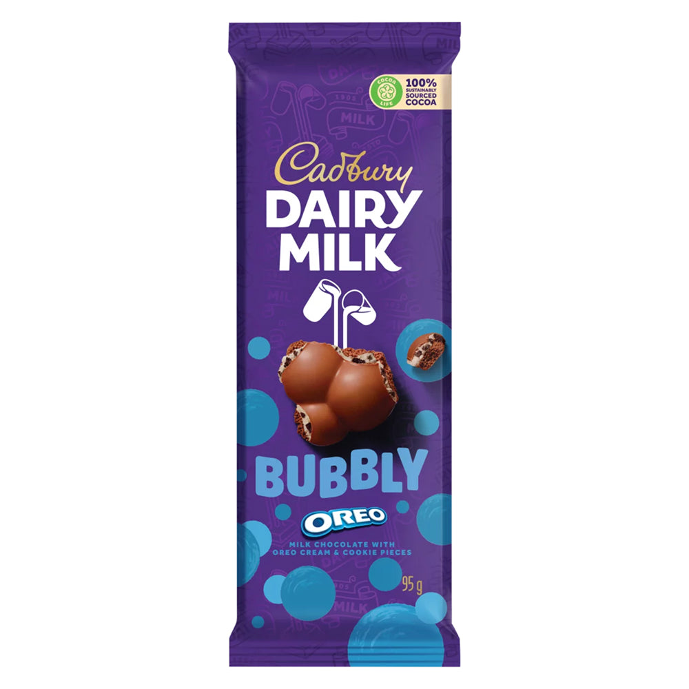 Buy Cadbury Dairy Milk Bubbly Oreo Slab 95g Online