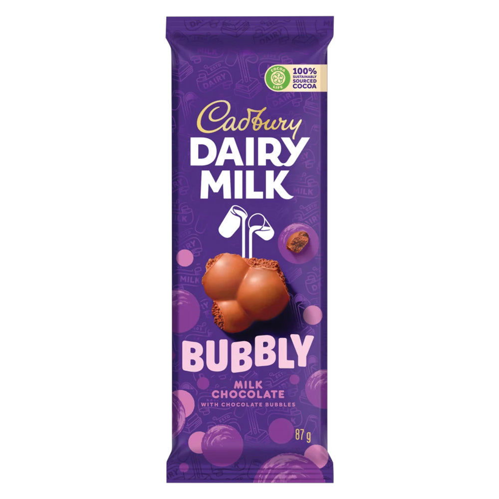 Buy Cadbury Dairy Milk Bubbly Slab 87g Online