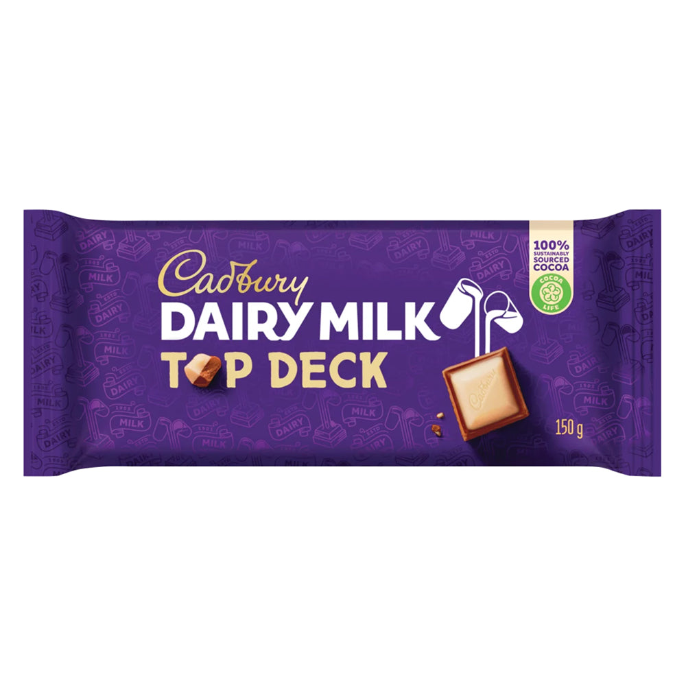 Buy Cadbury Dairy Milk Top Deck Large Slab 150g Online