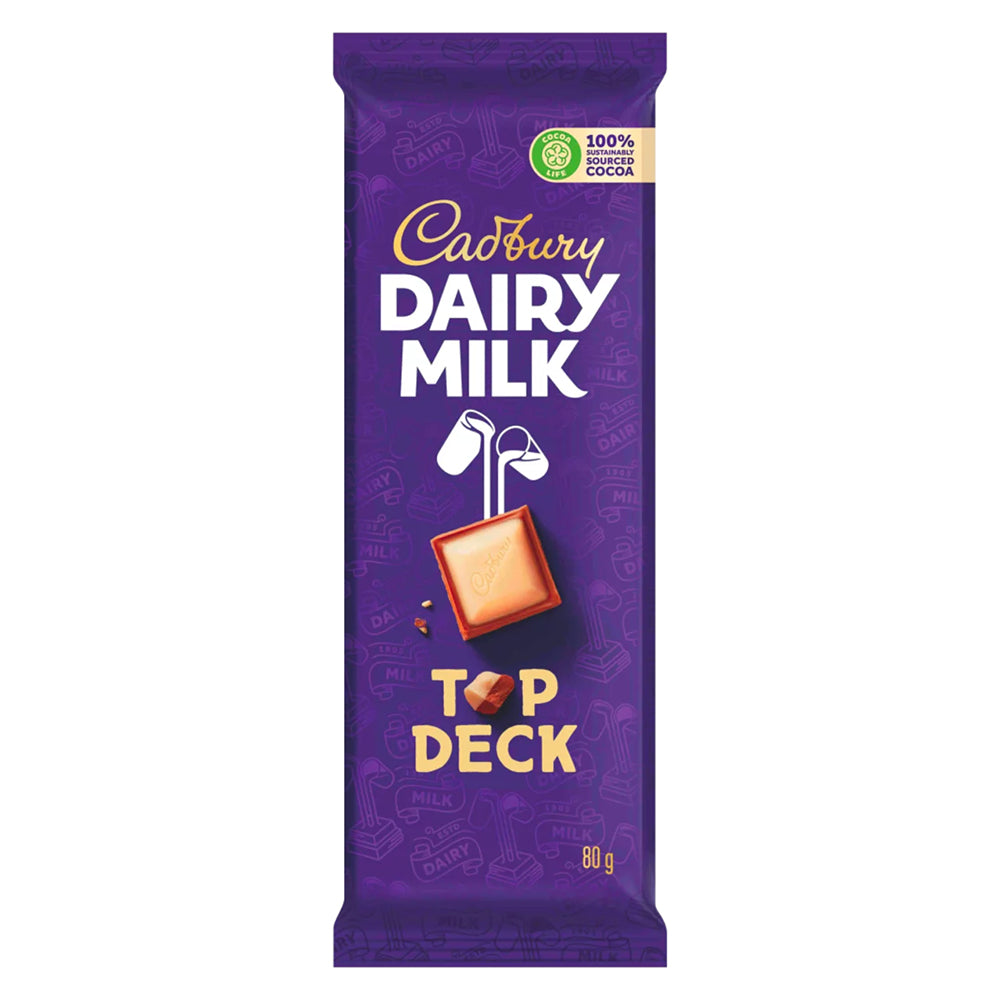 Buy Cadbury Dairy Milk Top Deck Slab 80g Online