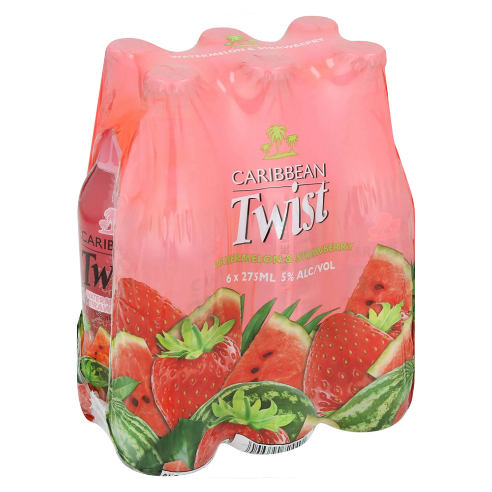 Buy Caribbean Twist Strawberry & Watermelon Spirit Cooler 6 Pack Online