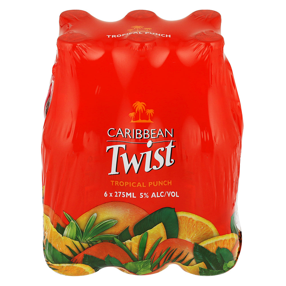 Buy Caribbean Twist Tropical Punch Spirit Cooler 6 Pack Online