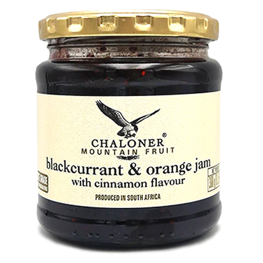 Buy Chaloner Blackcurrant Orange & Cinnamon Jam 300g Online