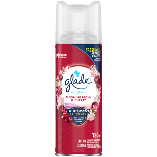 Glade Secret Garden Air Freshener Peony & Cherry 180ml