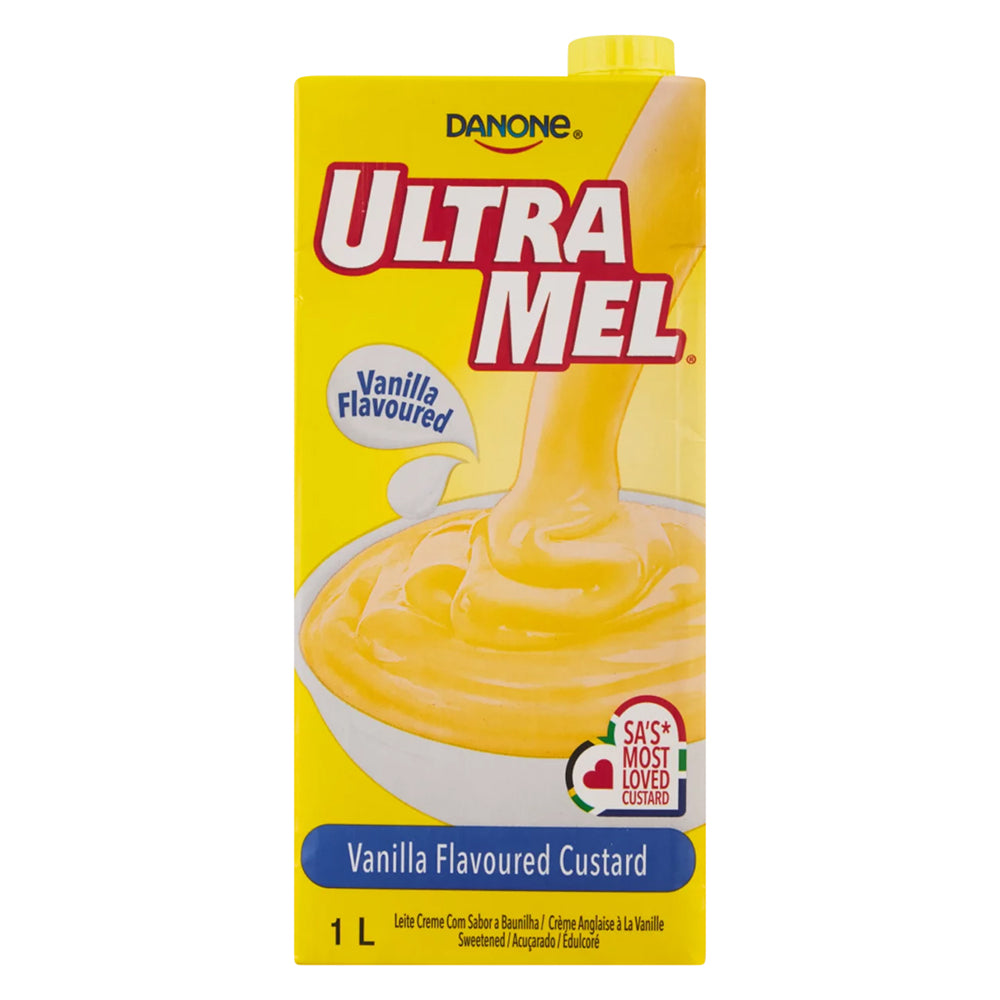Buy Danone Ultra Mel Vanilla Flavoured Custard Online