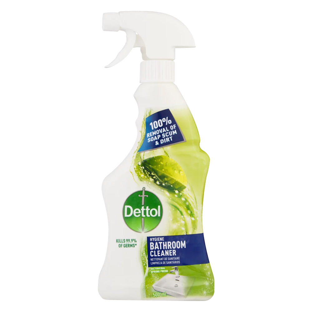 Buy Dettol Hygiene Bathroom Cleaner Trigger - Spring Fresh 500ml Online