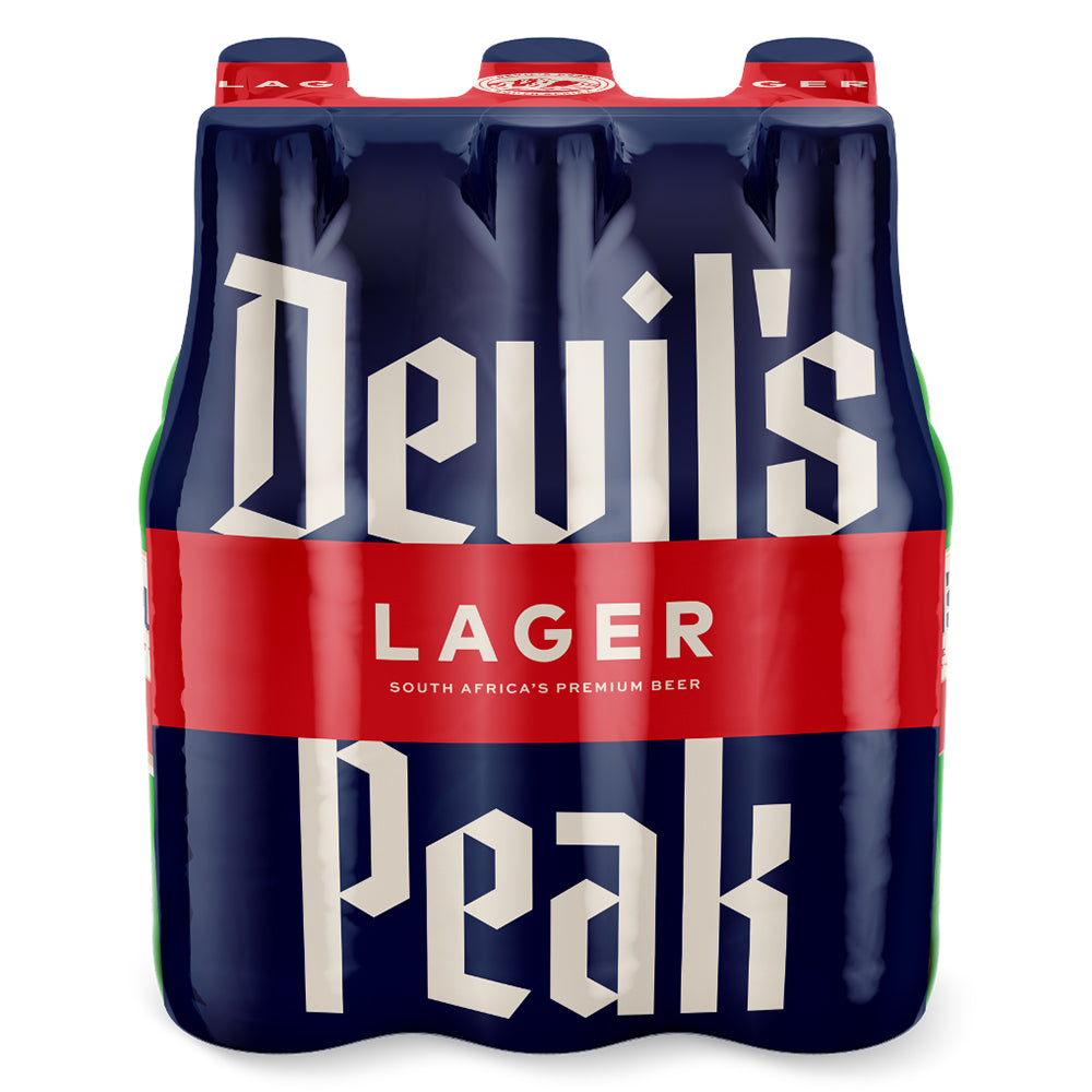 Buy Devils Peak Lager Beer 330ml 6 Pack Online