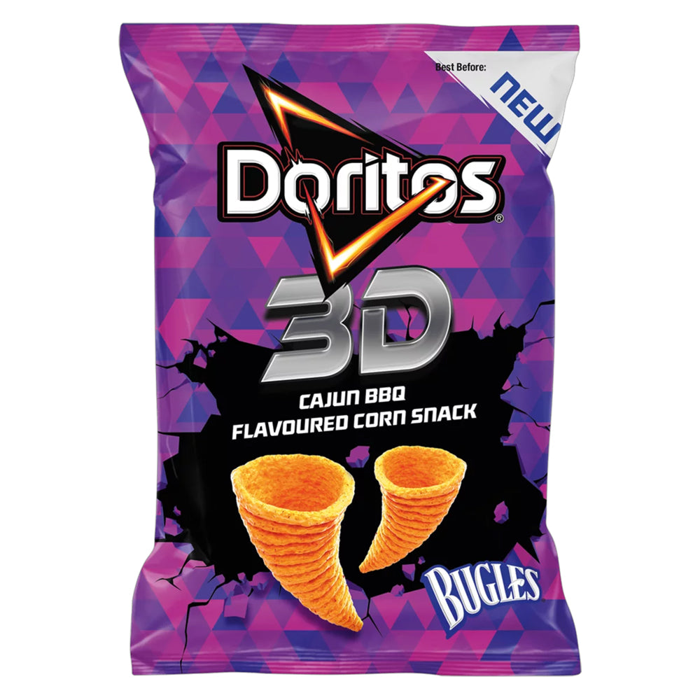 Buy Doritos 3D Corn Chip Bugles - Cajun BBQ Online