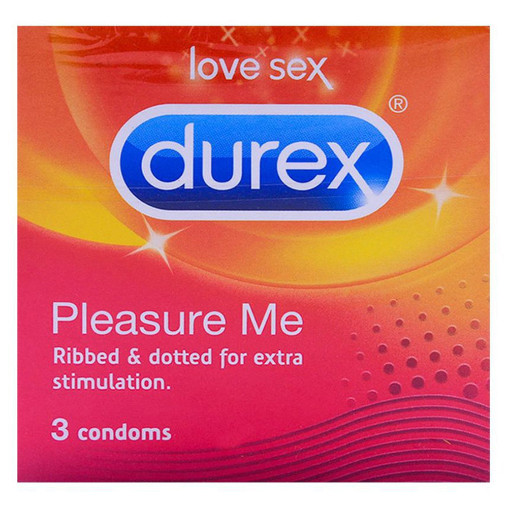 Buy Durex Condoms Pleasure Me - 3 Pack Online