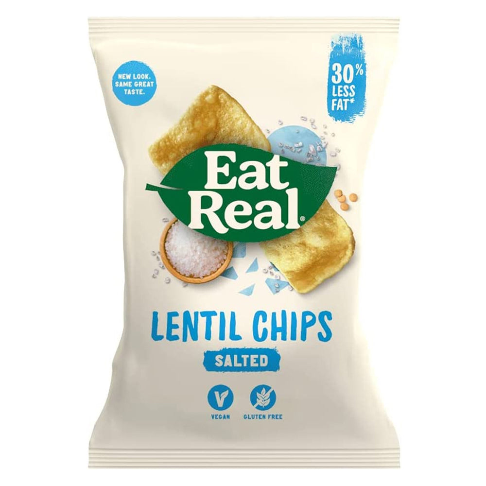 Buy Eat Real Lentil Chips - Sea Salt 40g Online