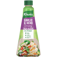 Knorr Salad Dressing Garlic & Herb 340ml