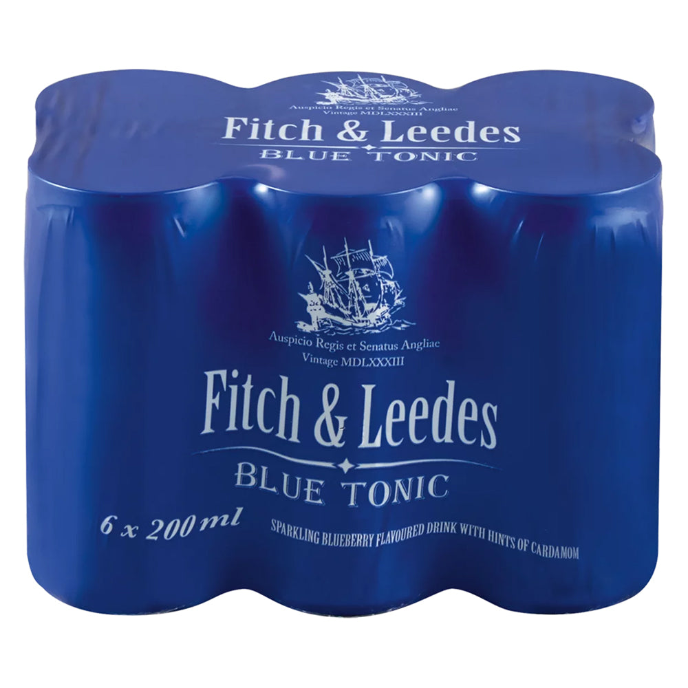 Buy Fitch & Leedes Blue Tonic 200ml 6 Pack Online