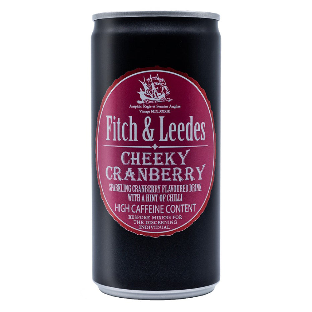 Buy Fitch & Leedes Cheeky Cranberry 200ml 6 Pack Online