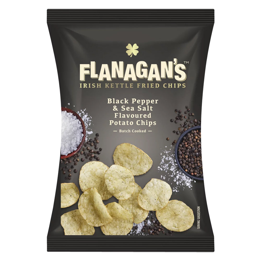 Buy Flanagan's Large Black Pepper & Sea Salt Online