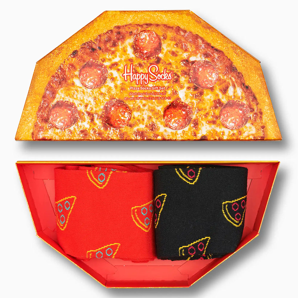 Buy Happy Socks - 2-Pack Pizza Socks Gift Set Online