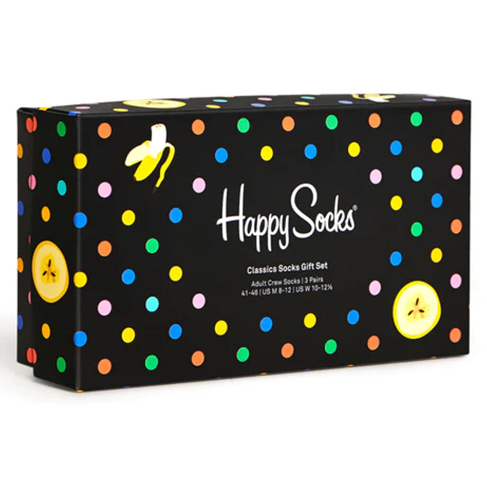 Buy Happy Socks - 3 Pack Classic Socks Gift Set Online