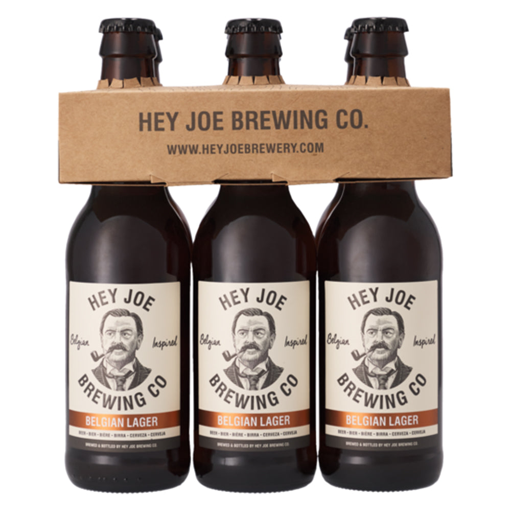 Buy Hey Joe Belgian Lager Beer 340ml 6 Pack Online